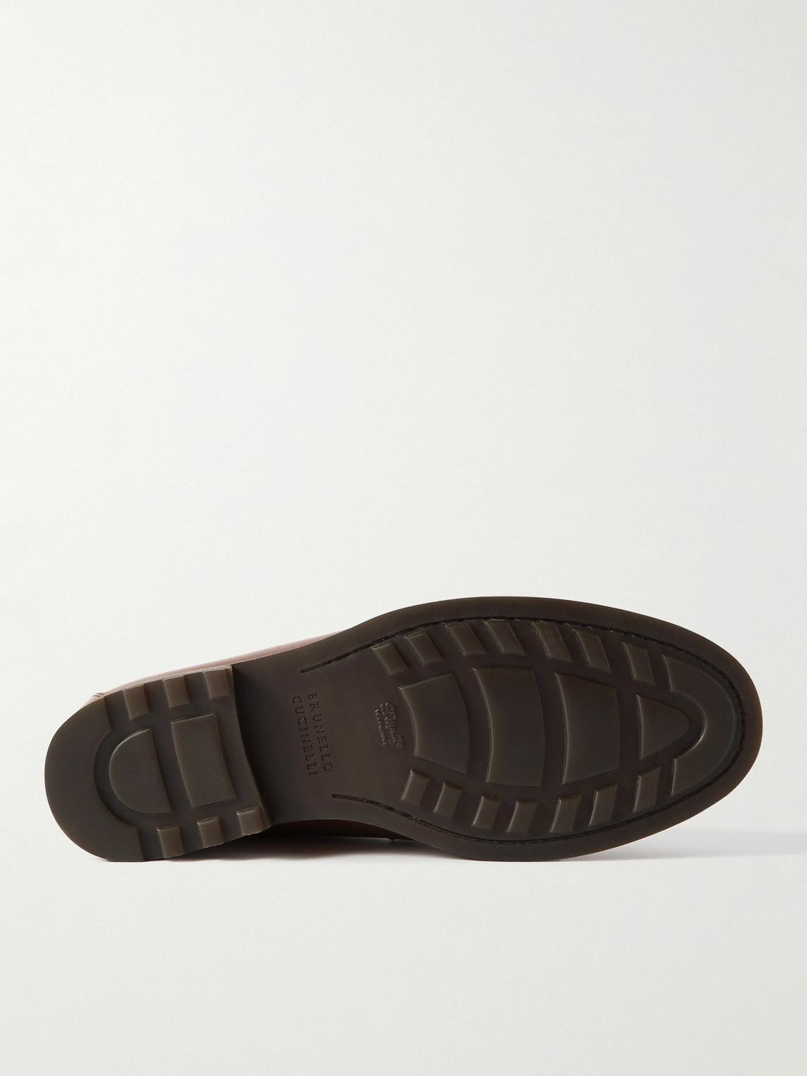 Brunello Cucinelli - Tasselled Leather Loafers - Brown Brunello Cucinelli