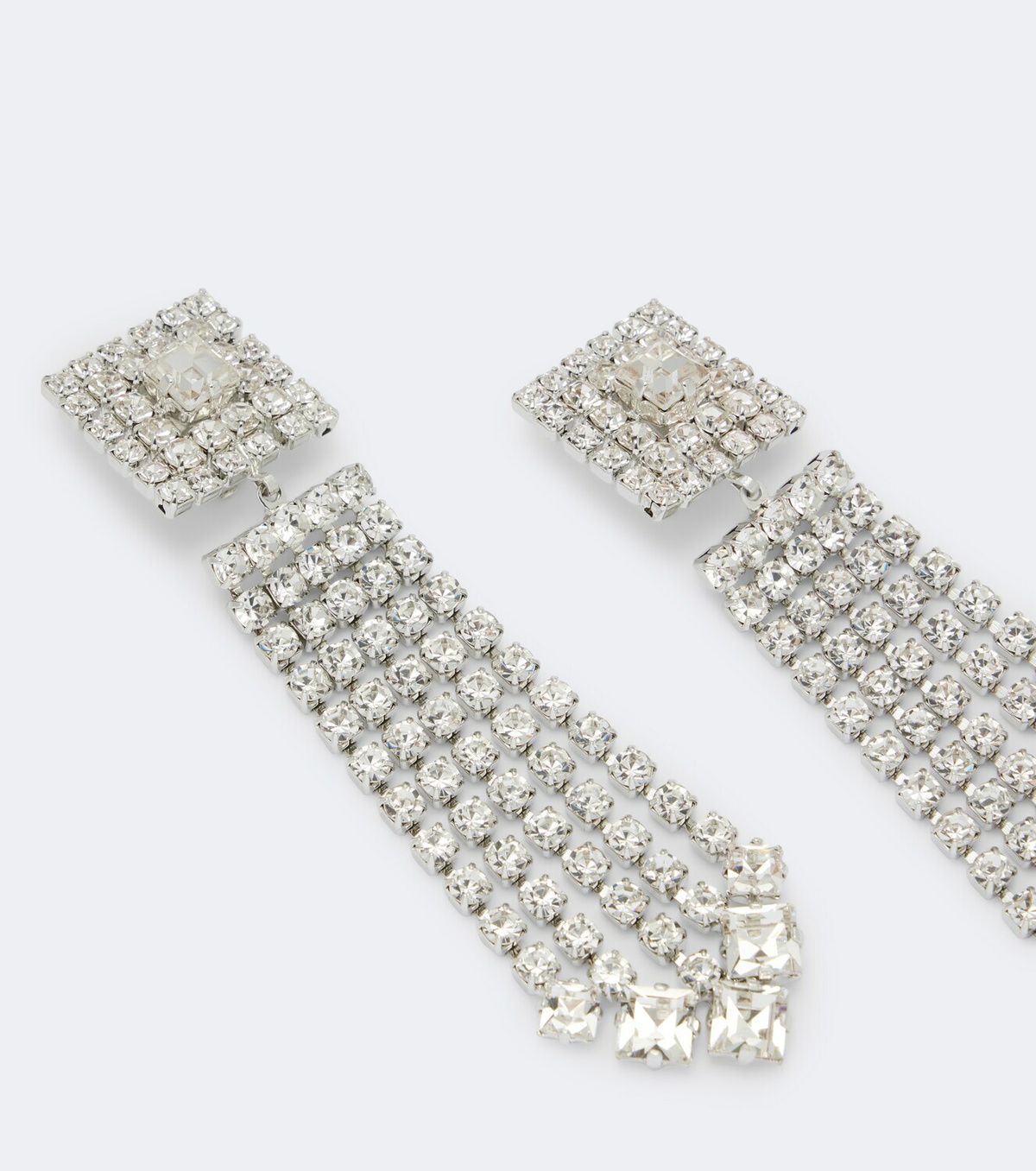 Magda Butrym Crystal-embellished drop earrings
