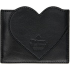 Vivienne Westwood Black Heart Card Holder