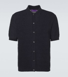 Ralph Lauren Purple Label Chevron cotton polo shirt