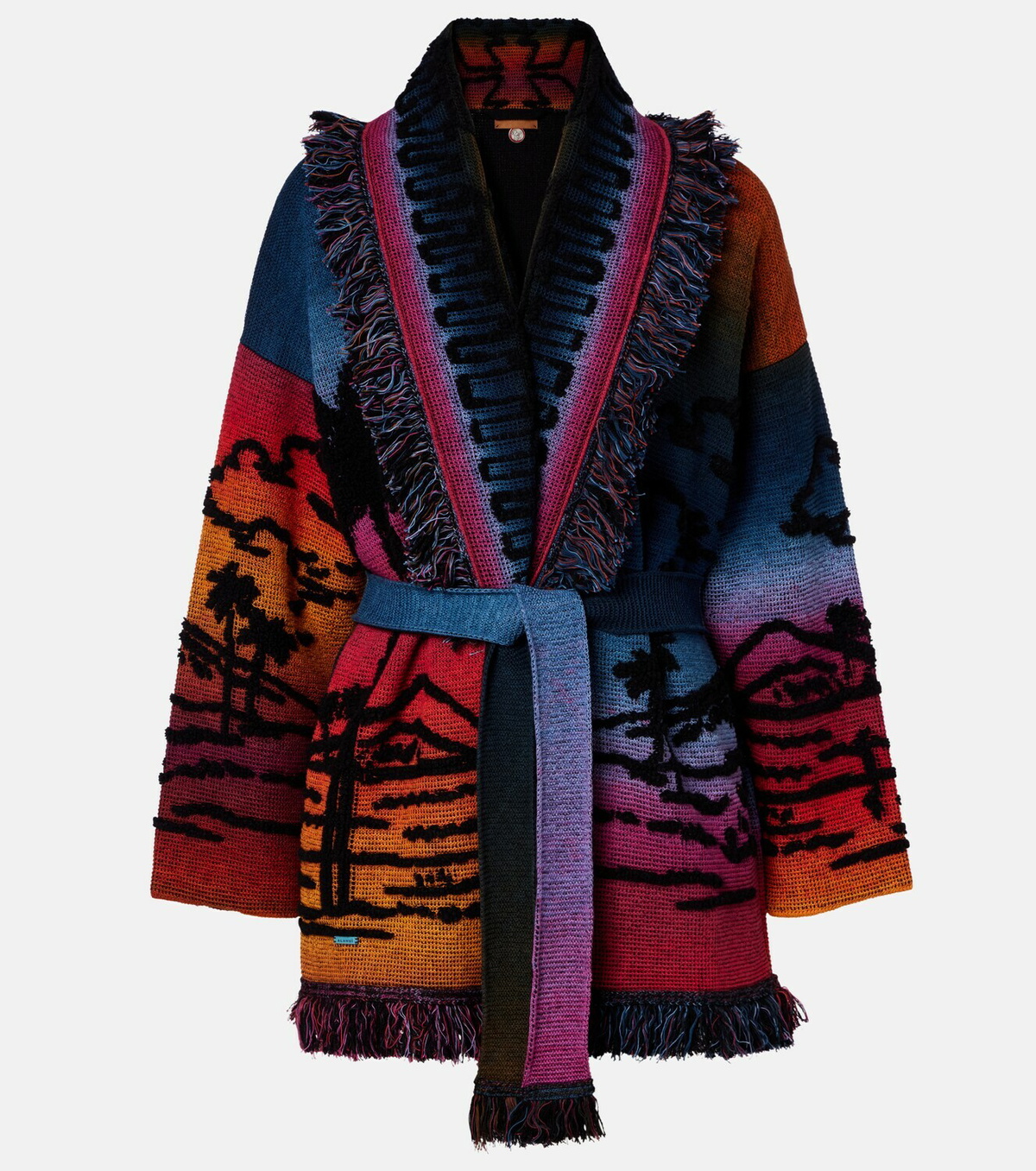 Alanui Sunset Stories cashmere-blend cardigan