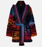 Alanui Sunset Stories cashmere-blend cardigan