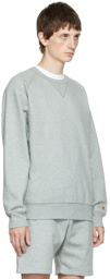 Carhartt Work In Progress Gray Chase Sweatshirt