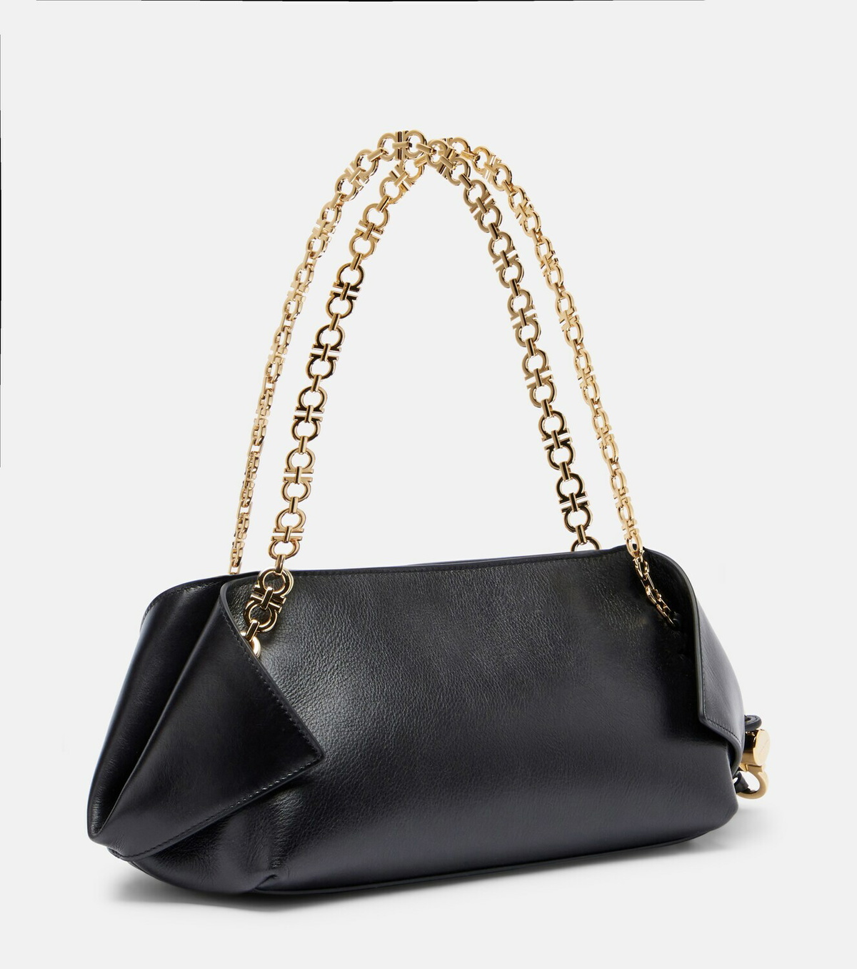 Ferragamo Scarf Small leather shoulder bag