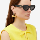 Loewe Eyewear Women's Cat-Eye Sunglasses in Black 