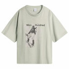 Won Hundred Men's Houston Mountain T-Shirt in Washed Puritan Grey