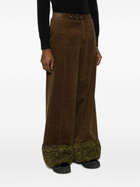 Namacheko Brown Umfraville Corduroy Wide-Leg Trousers