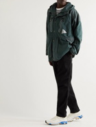 AND WANDER - Printed Nylon Hooded Jacket - Green