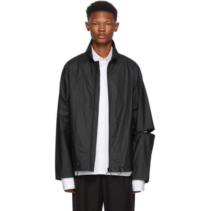 Photo: Off-White Black Business Casual Zip Anorak Jacket