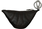 LEMAIRE Brown Mini Croissant Keychain