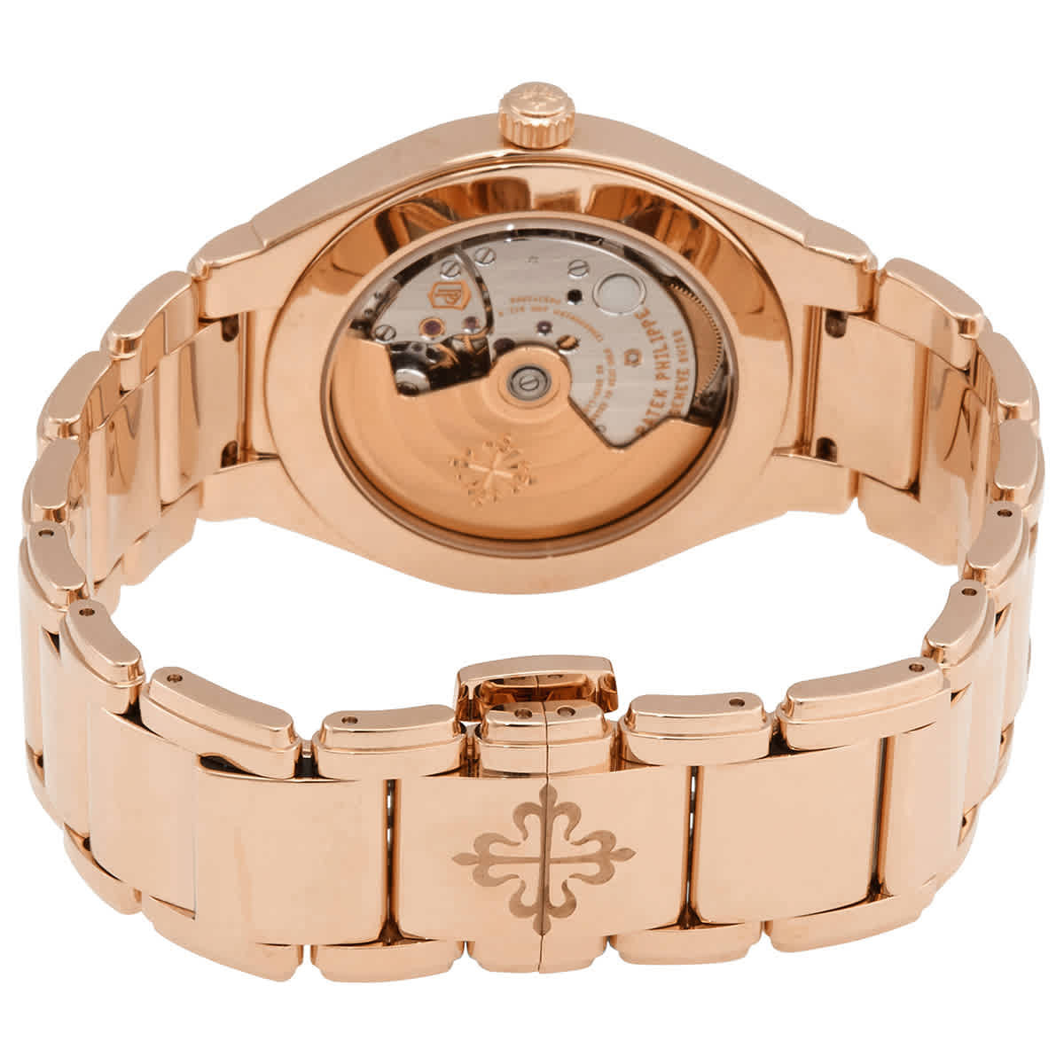 Patek Philippe TWENTY-4 18kt Rose Gold Automatic Diamond Brown Dial Watch 7300-1200R-001