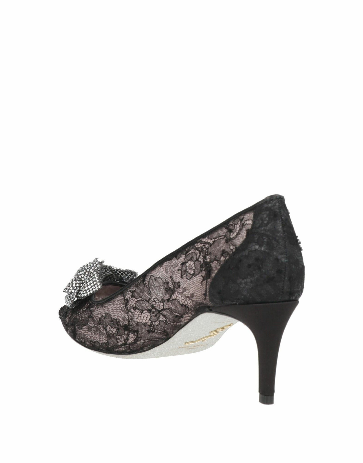Rene' Caovilla Womens Pumps in Black
