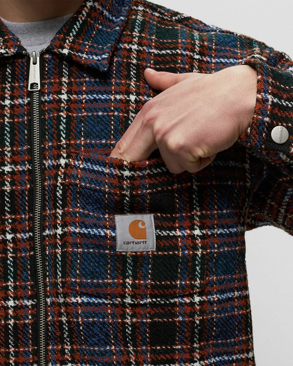 Carhartt Wip Stroy Shirt Jacket Multi Overshirts Carhartt WIP