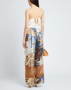 Manila Grace Womens Pants in Blue