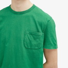 YMC Men's Wild Ones Pocket T-Shirt in Green