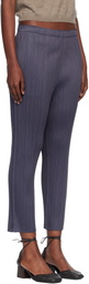 PLEATS PLEASE ISSEY MIYAKE Gray Monthly Color July Trousers
