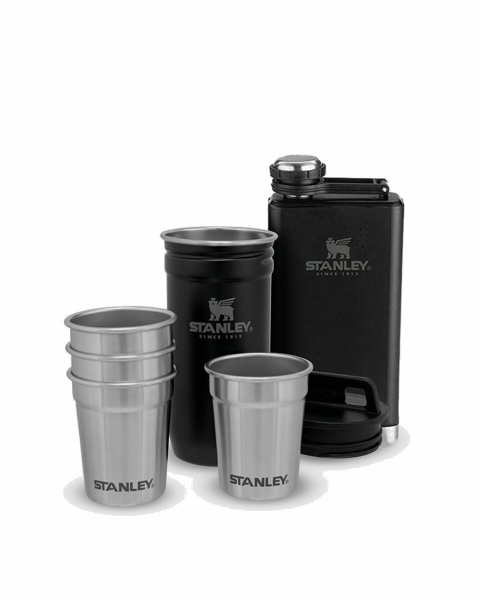 Photo: Stanley The Pre Party Shotglass + Flask Set Black - Mens - Tableware