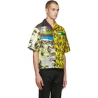 Prada Multicolor Short Sleeve Bananas and Beach Shirt