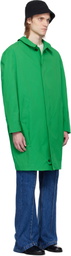 Bally Green Twill Coat