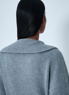Sportmax Wool-Blend Zip-Up Sweater
