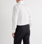 TOM FORD - Slim-Fit Bib-Front Cotton Shirt - White