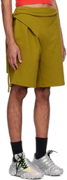 Ottolinger Green Wrap Shorts