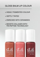 ET AL. Lip Gloss Balm - Latte