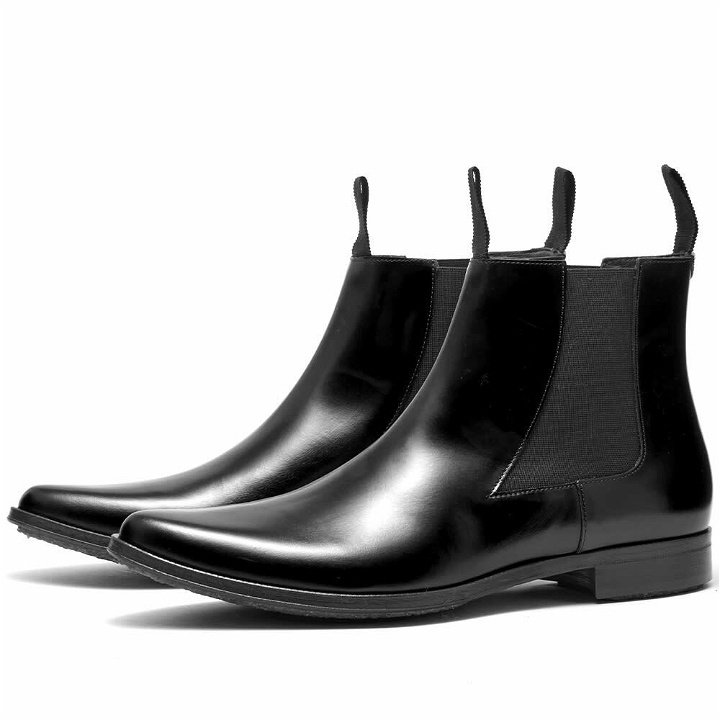 Photo: Adieu Men's Leather Chelsea Boot in Black