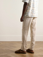 Orlebar Brown - Griffon Slim-Fit Linen Trousers - Neutrals