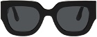 Victoria Beckham Black Thick Sunglasses