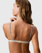 Calvin Klein Underwear UNLINED TRIANGLE Grey Womens (Sports-) Bra