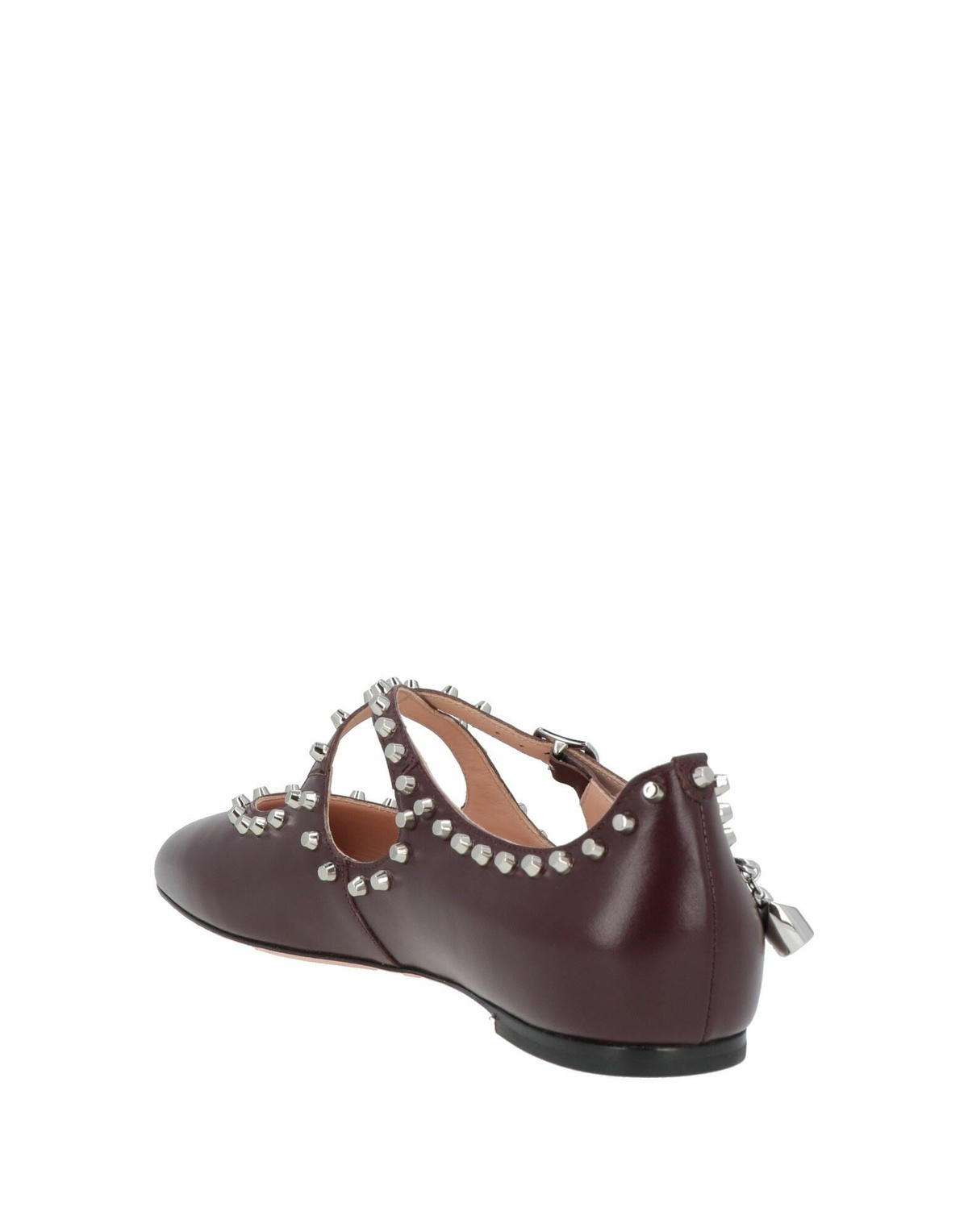 Bally Womens Ballet flats Burgundy