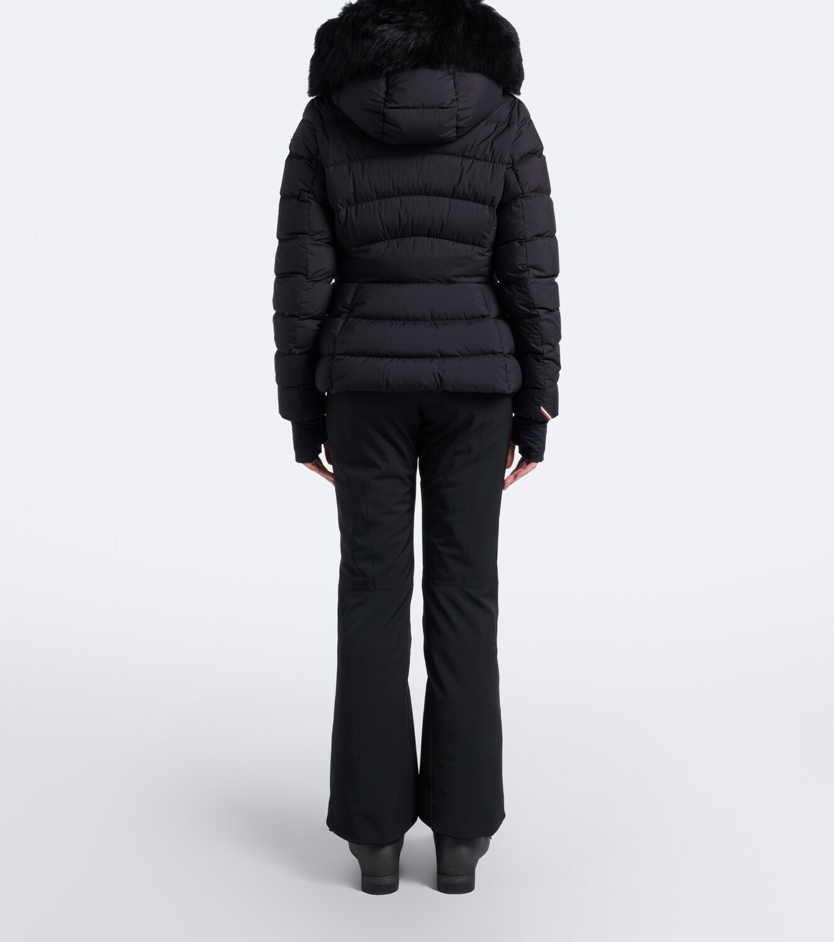 Moncler Grenoble Armoniques shearling-trimmed ski jacket