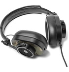 Master & Dynamic - MH40 Camouflage-Print Leather Over-Ear Headphones - Men - Army green