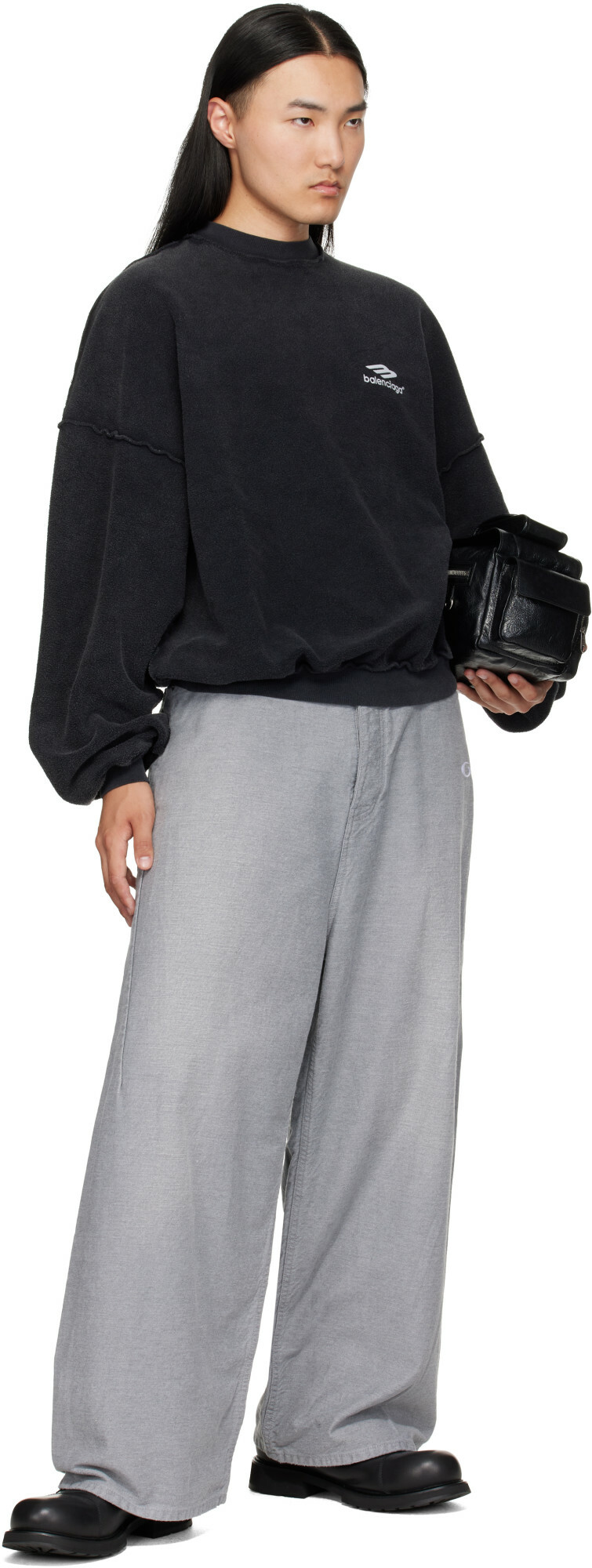 Balenciaga Black Truck Derbys
