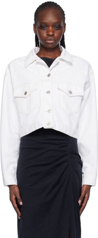 Photo: Isabel Marant White Tadia Denim Jacket