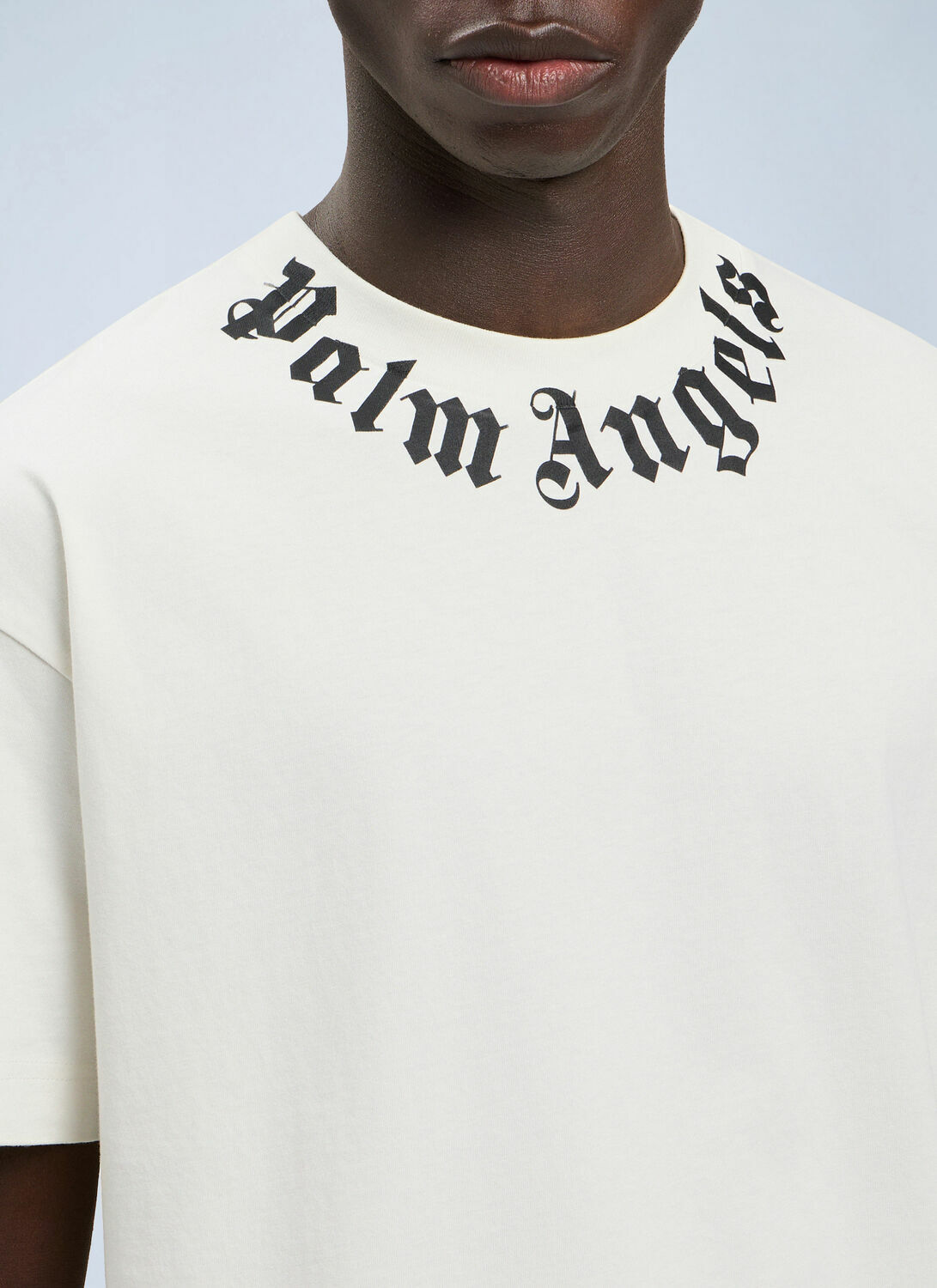 Palm Angels Neck Logo T-Shirt
