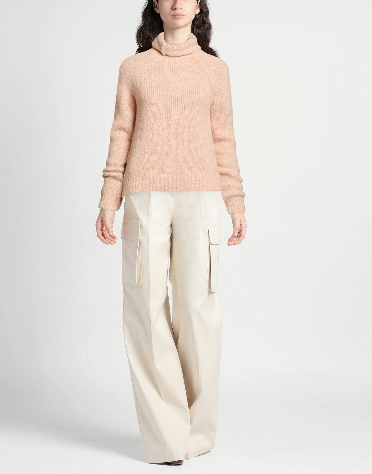Alessia Santi Womens Turtleneck Blush