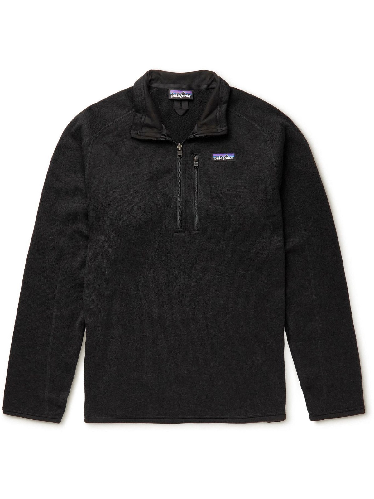 Photo: Patagonia - Better Sweater Recycled Knitted Half-Zip Sweater - Black
