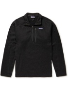 Patagonia - Better Sweater Recycled Knitted Half-Zip Sweater - Black
