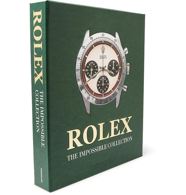 Photo: Assouline - Rolex: The Impossible Collection Hardcover Book - Green