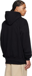 ABRA SSENSE Exclusive Black Printed Office Girl Hoodie