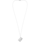 Le Gramme - Medallion Variation Sterling Silver Necklace - Men - Silver