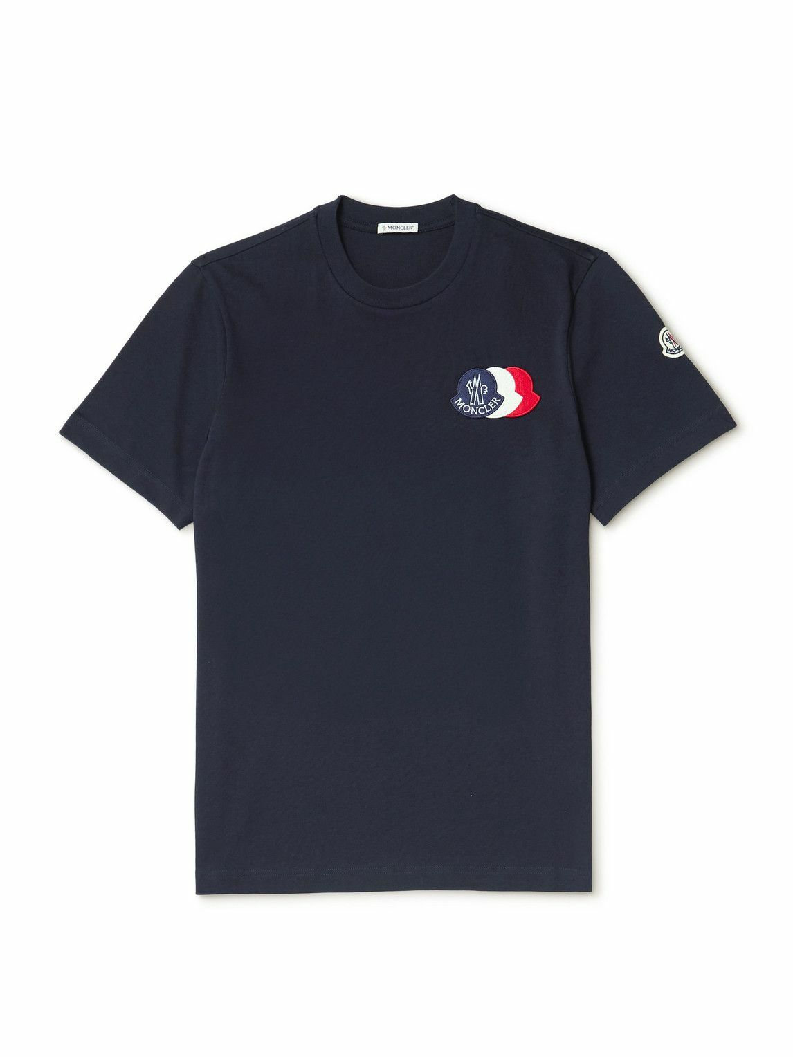 Moncler Men's Genius x 1017 ALYX 9SM Logo T-Shirt in White