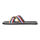 Dsquared2 Multicolor Carioca Slip-On Sandals