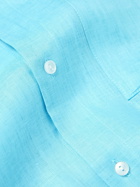 Solid & Striped - The Cabana Linen Shirt - Blue