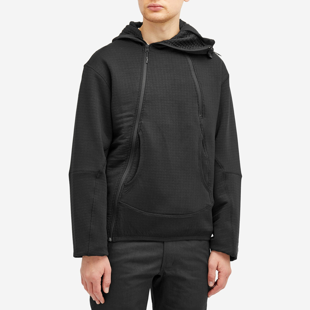 Maharishi Men's Polartec Shinobi Hoodie in Black Maharishi