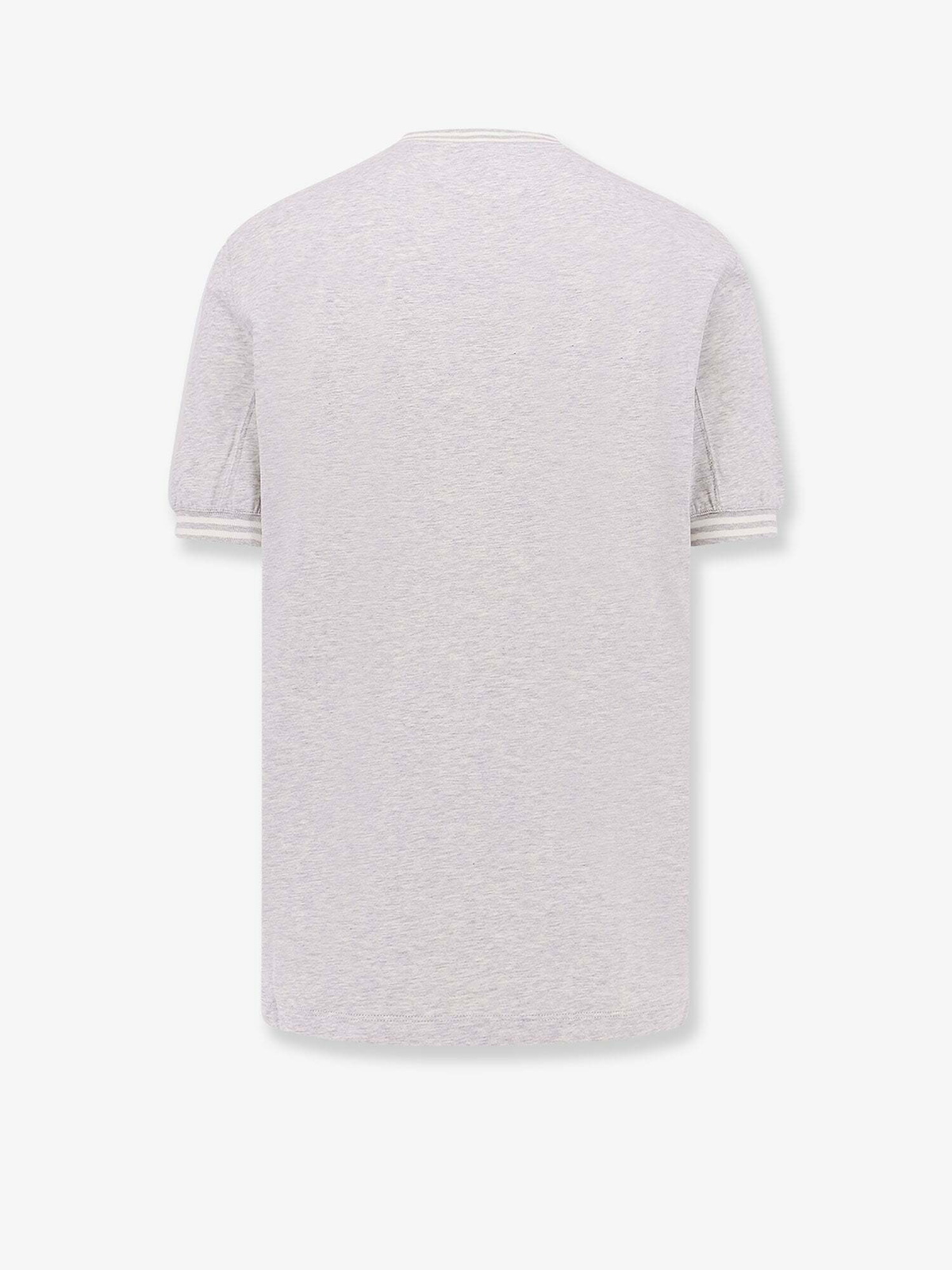 Brunello Cucinelli T Shirt Grey Mens Brunello Cucinelli