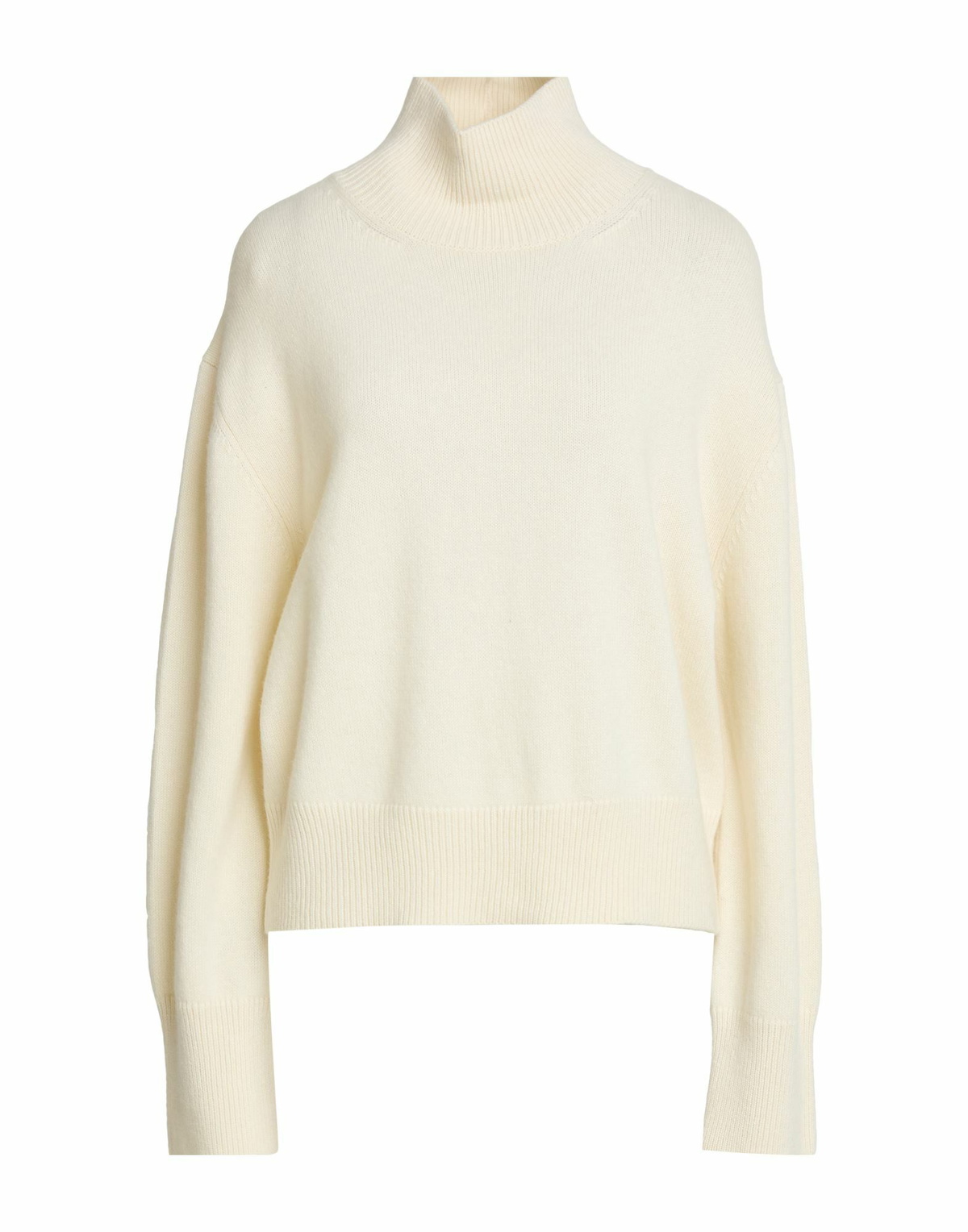 Annagreta Womens Turtleneck in White