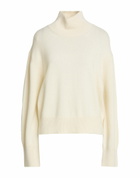 Annagreta Womens Turtleneck in White
